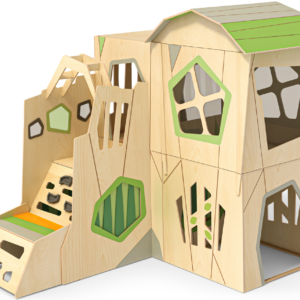 Spielhaus „Owlaf“, 5er Eck-Kombi